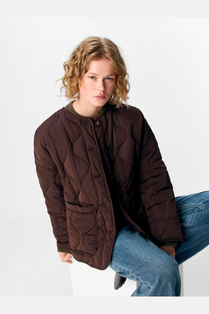 Object - Objallie Ls Lo Quilted Jacket - 4657045 Java