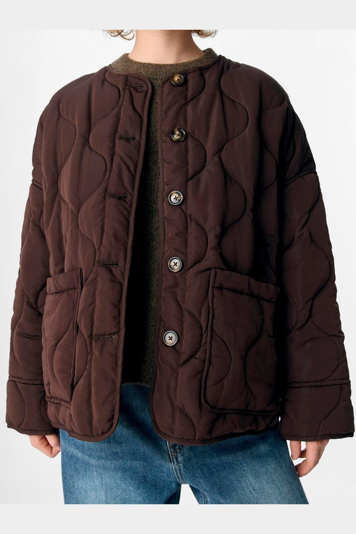 Object - Objallie Ls Lo Quilted Jacket - 4657045 Java