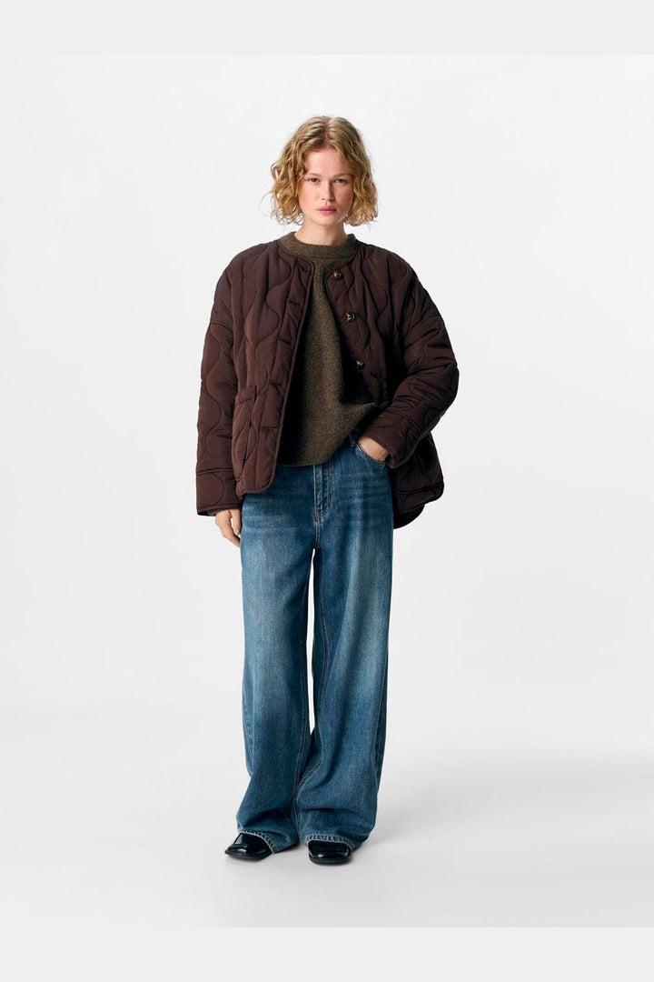 Object - Objallie Ls Lo Quilted Jacket - 4657045 Java