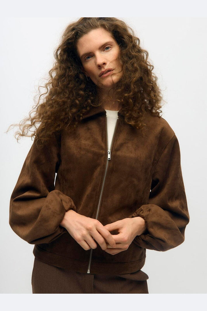 Object - Objdenna L/S Short Jacket - 5079270 Carafe
