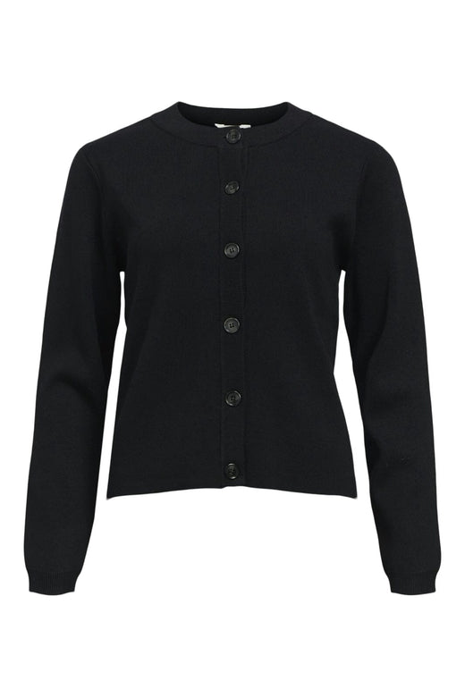 Object - Objester Sli L/S Knit Cardigan - 4613504 Black