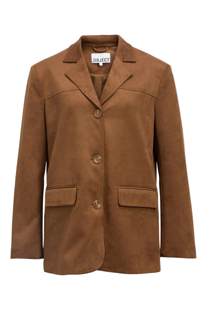 Object - Objfenja Lo Blazer Ss Fair 25 - 4881637 Rawhide