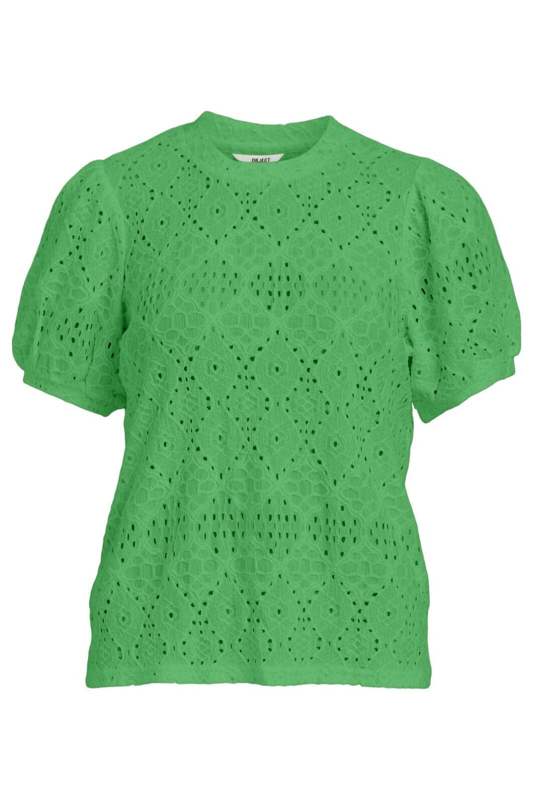 Object - Objfeodora S/S Top - 4397297 Vibrant Green T-shirts 