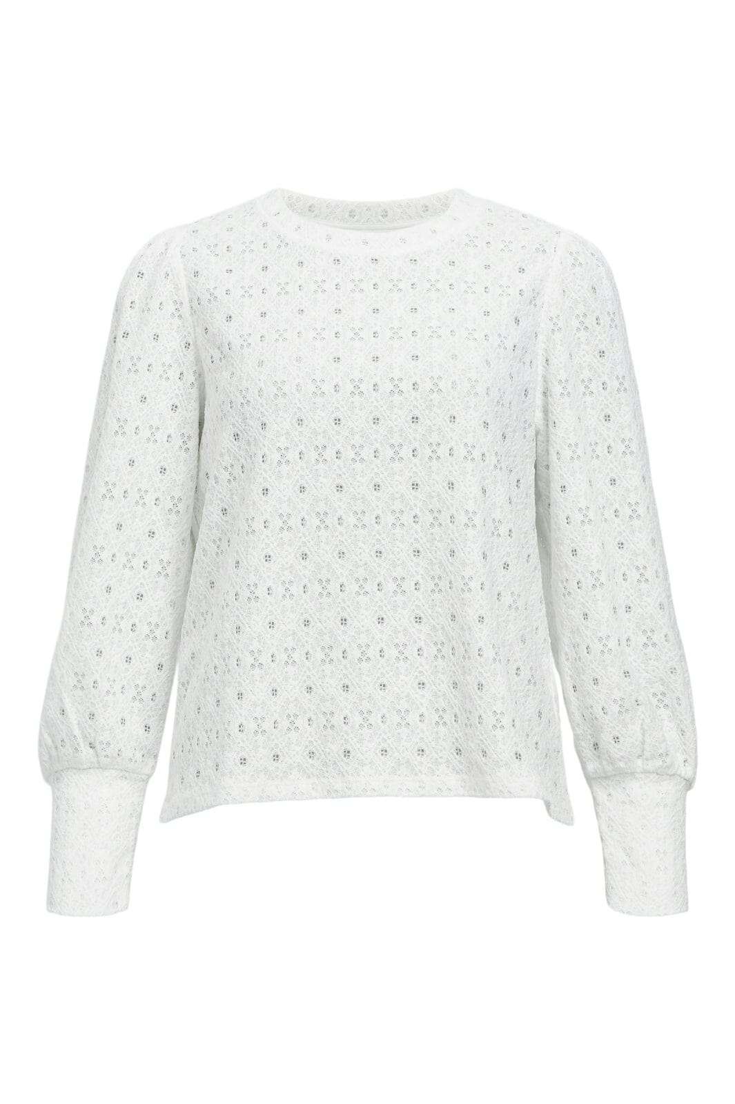 Object - Objlaila L/S Re Top - 4756437 Cloud Dancer