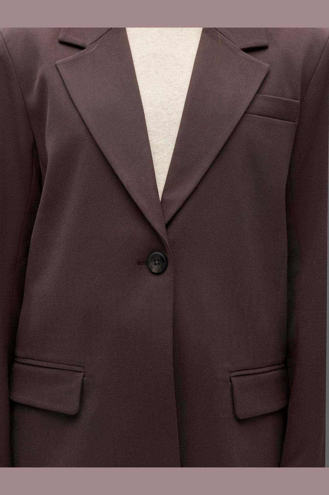 Object - Objlisa Lo Blazer - 5122508 Seal Brown