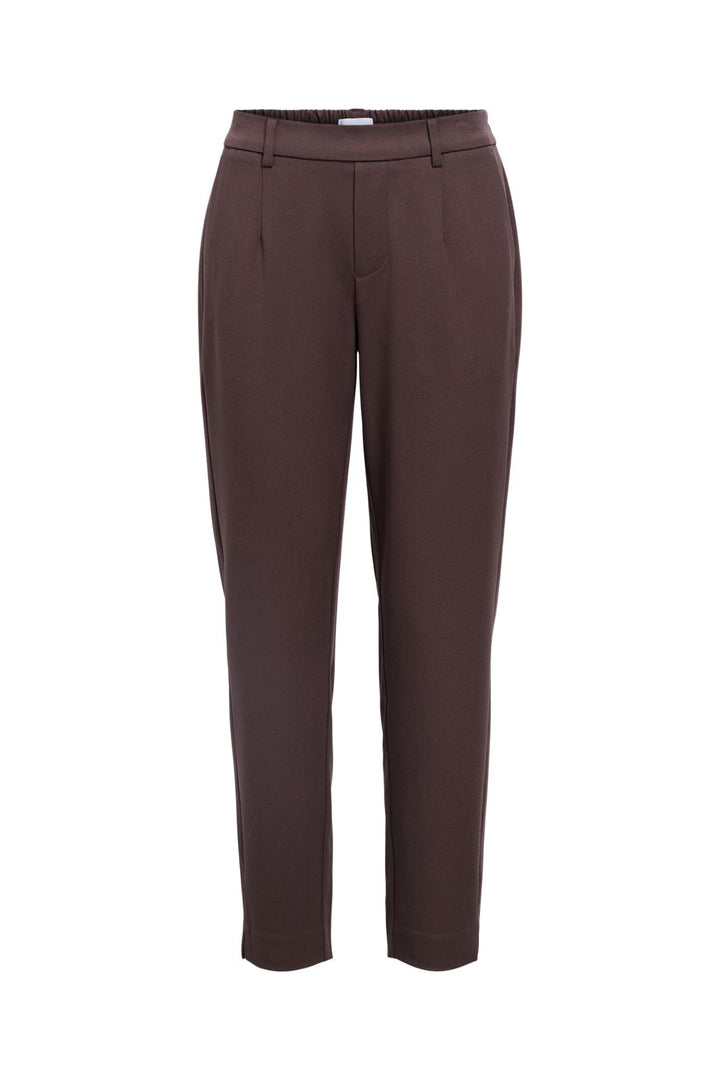Object - Objlisa Slim Pant - 4856905 Seal Brown