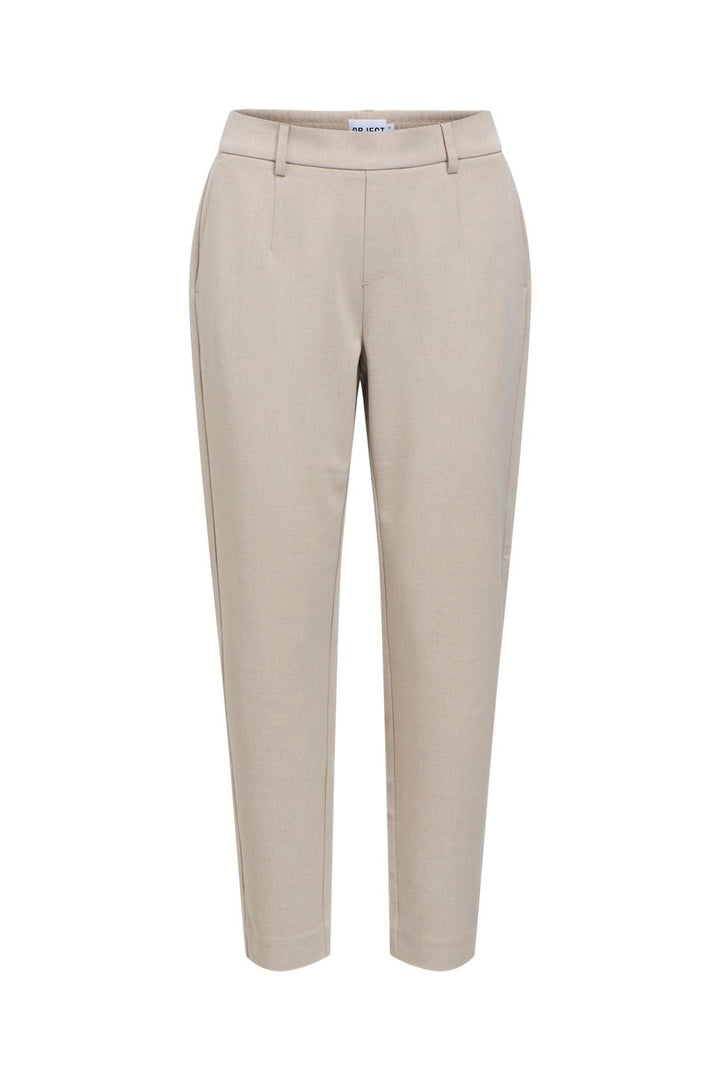 Object - Objlisa Slim Pant - 4932608 Humus Melange