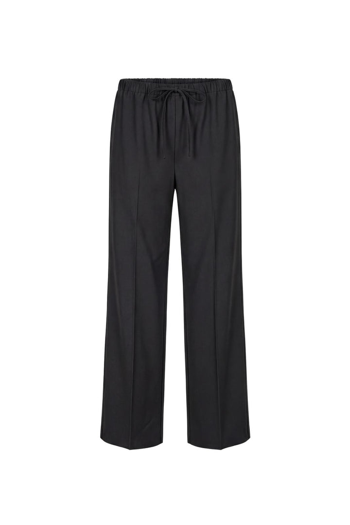 Object - Objlisa Tie Wide Pant - 5191830 Black