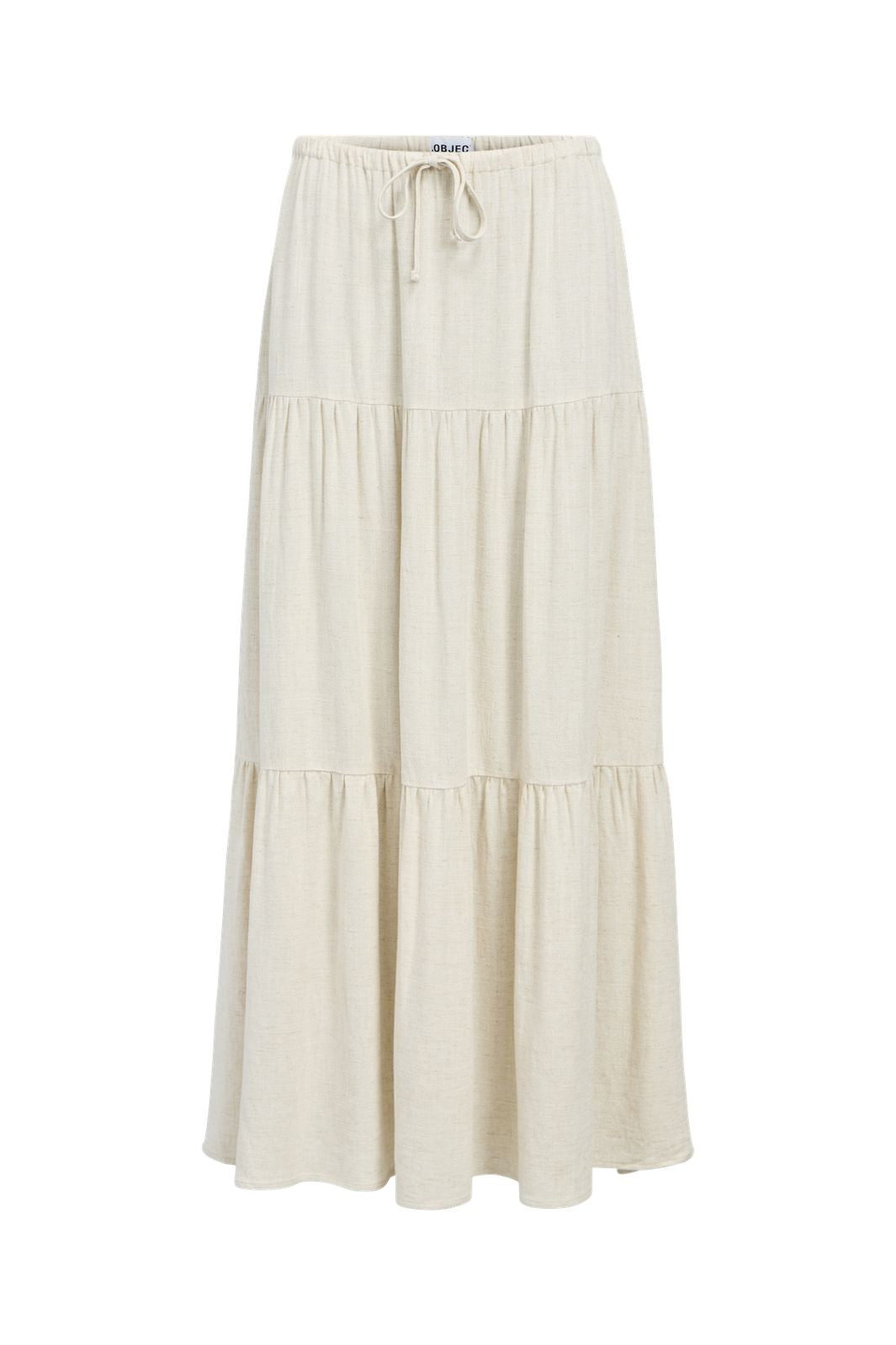 Object - Objsanne Long Layer Skirt - 4911796 Sandshell