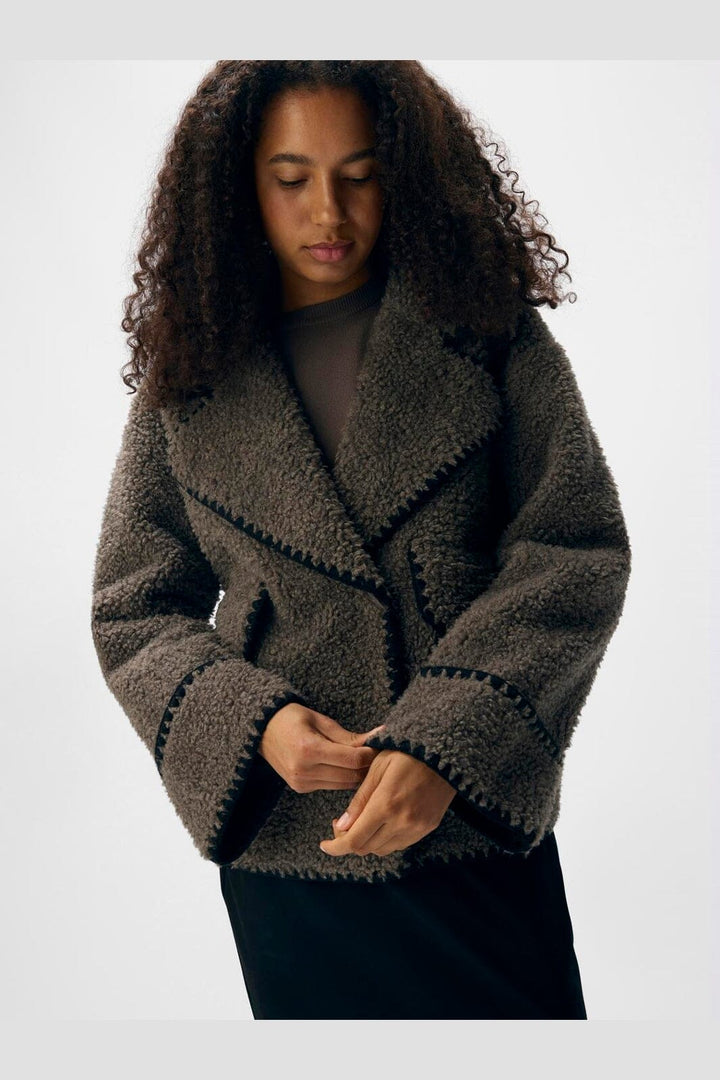Object - Objshiren Jacket - 4619797 Morel Black