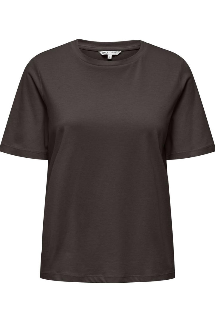Only - Onl S/S Tee - 4889441 Chocolate Torte T-shirts 
