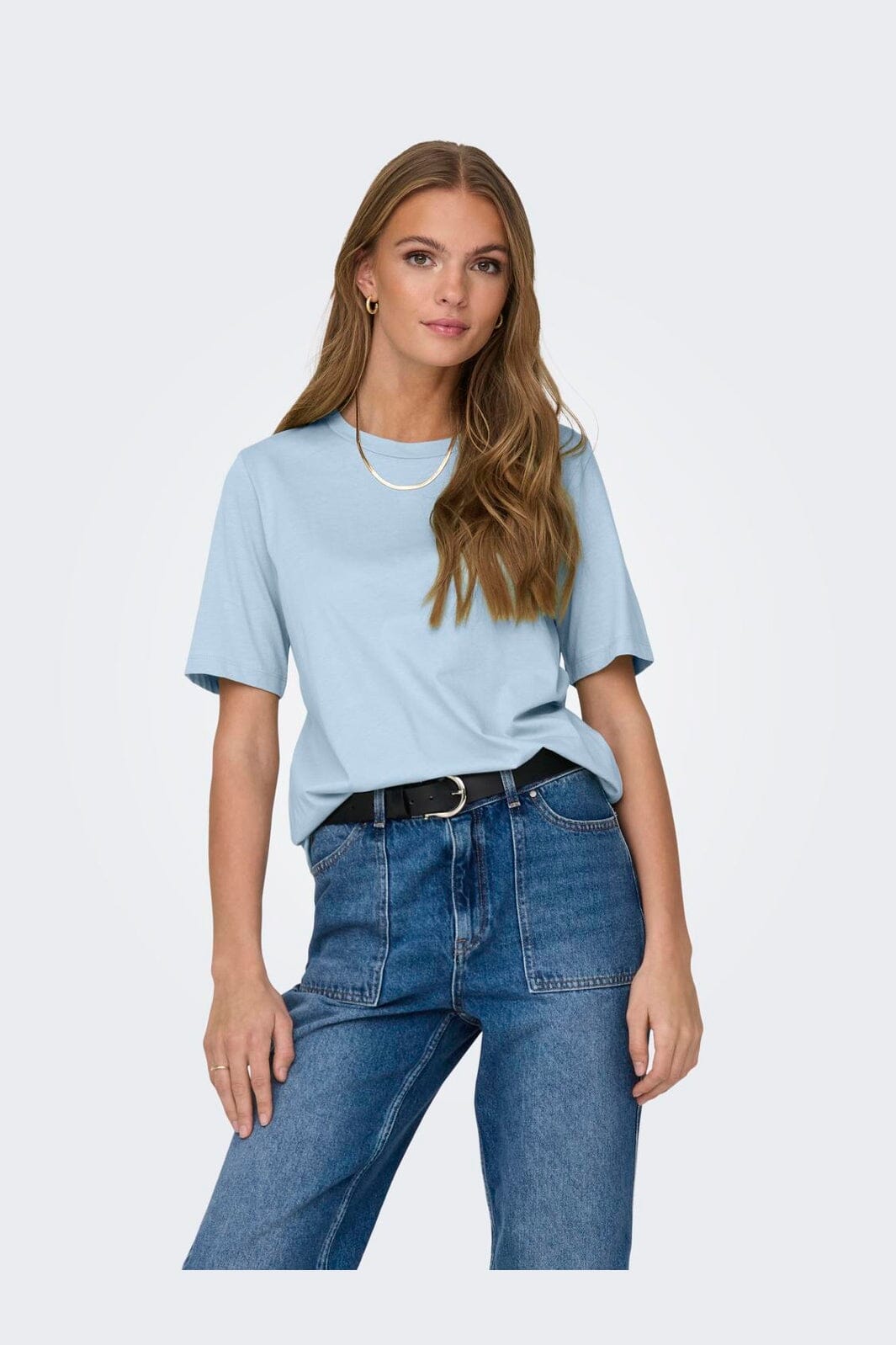 Only - Onl S/S Tee - 4959078 Cashmere Blue