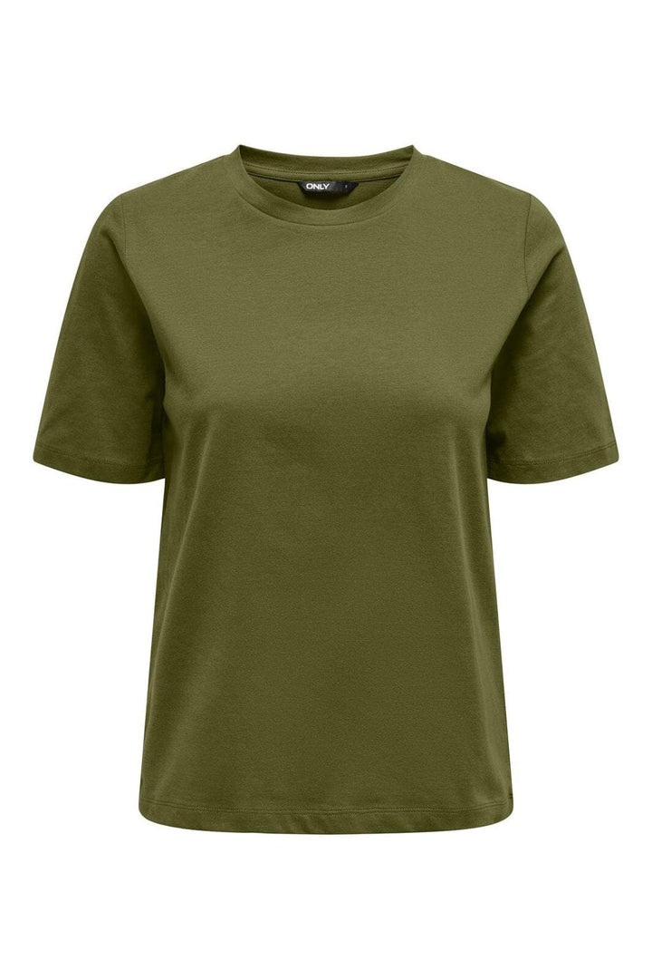 Only - Onl S/S Tee - 4963250 Peat Moss