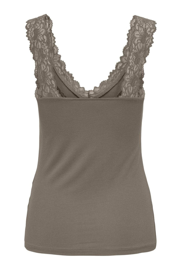 Only - Onl30 Free Life S/L Singlet Top - 4941141 Walnut
