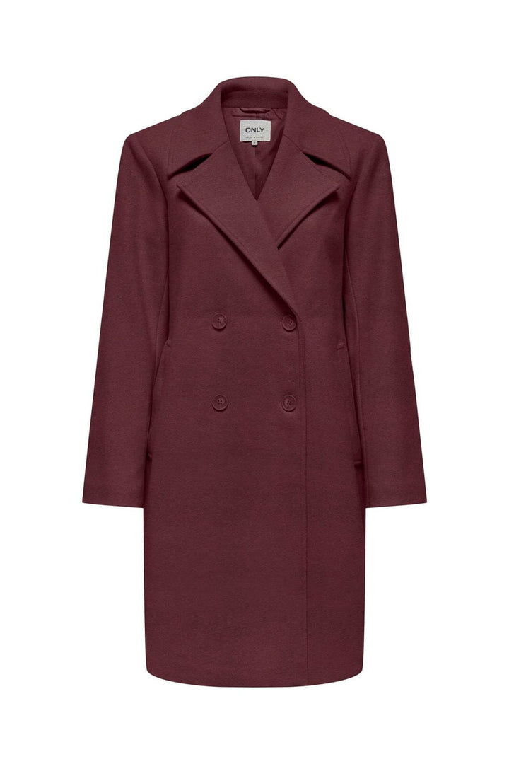 Only - Onladina Long Coat Cc - 4867266 Port Royale Melange