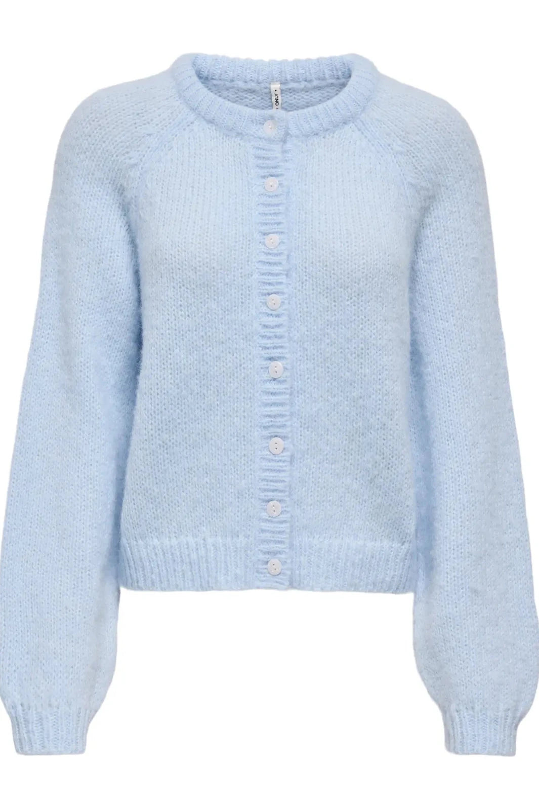 Only - Onlalyssa Ls Raglan Cardigan Nca Knt - 5068993 Cashmere Blue Fmop Button Cardigans 