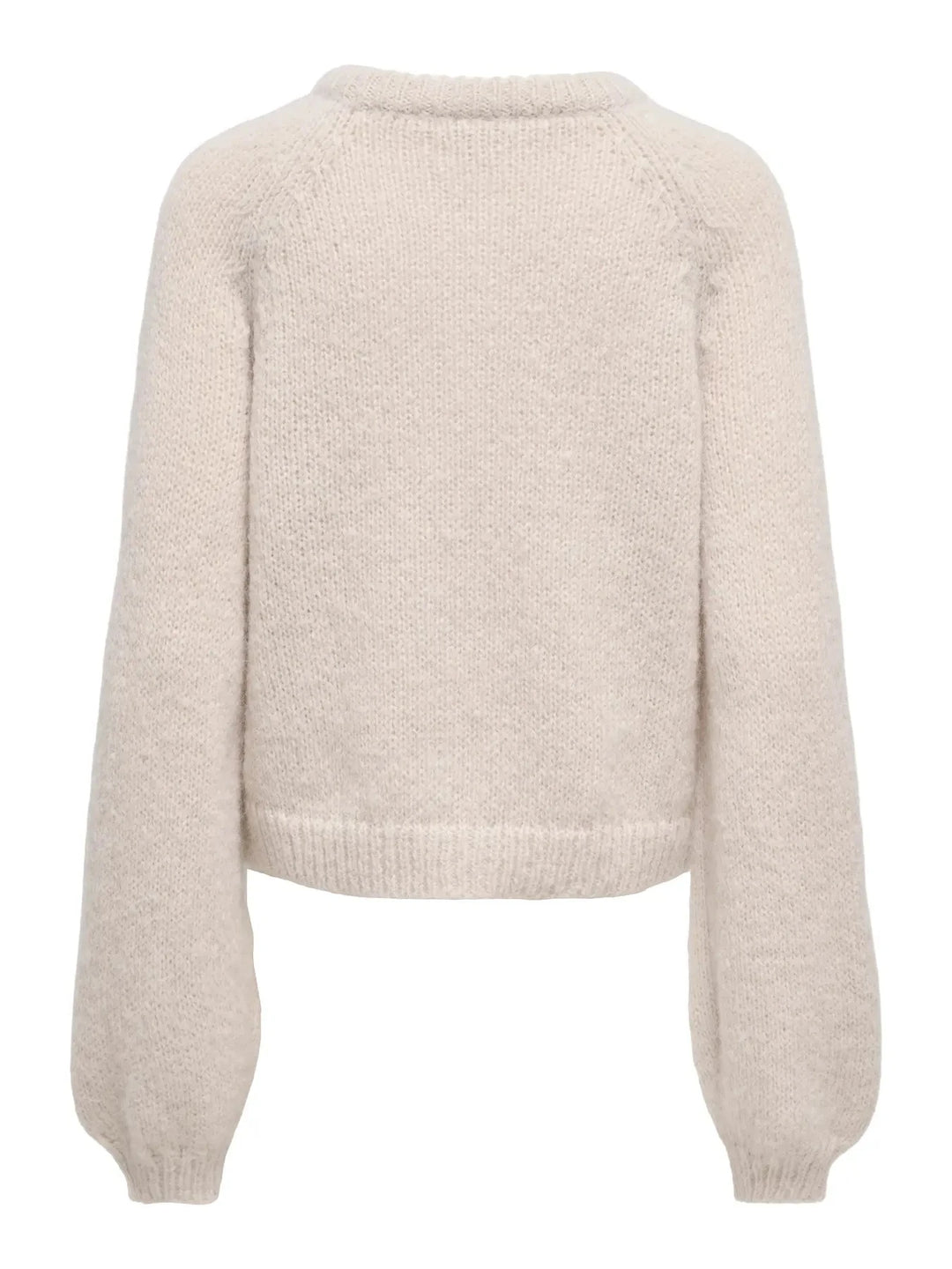 Only - Onlalyssa Ls Raglan Cardigan Nca Knt - 5074458 Pumice Stone Fmop Button Cardigans 