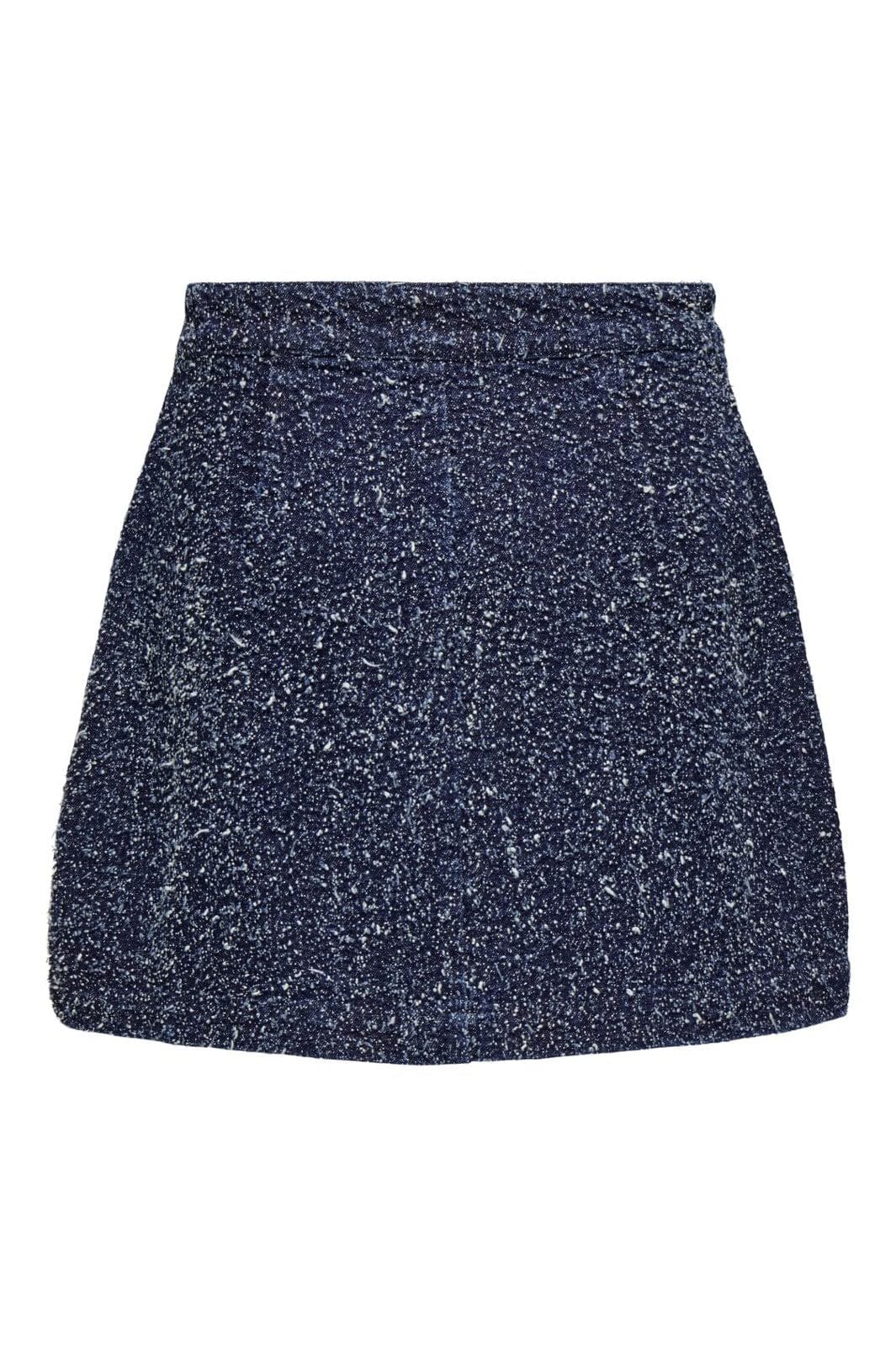 Only - Onlaman Boucle Skirt Qyt - 4860933 Dark Blue Denim