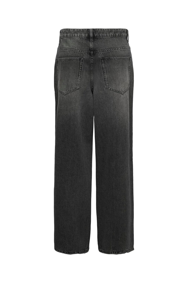 Only - Onlamber Lw Destroy Ovs Baggy Dot - 5016898 Washed Black