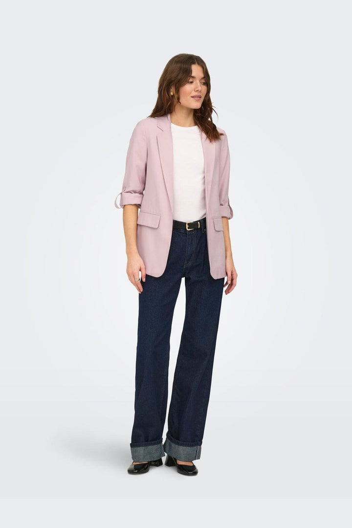 Only - Onlaris Life 3/4 Loose Blazer Cc - 4978904 Burnished Lilac