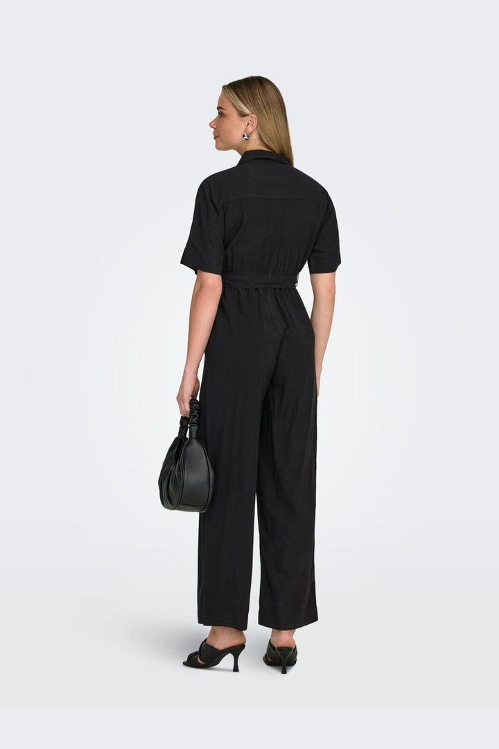 Only - Onlaris Life Ss Jumpsuit Cc - 4911042 Black