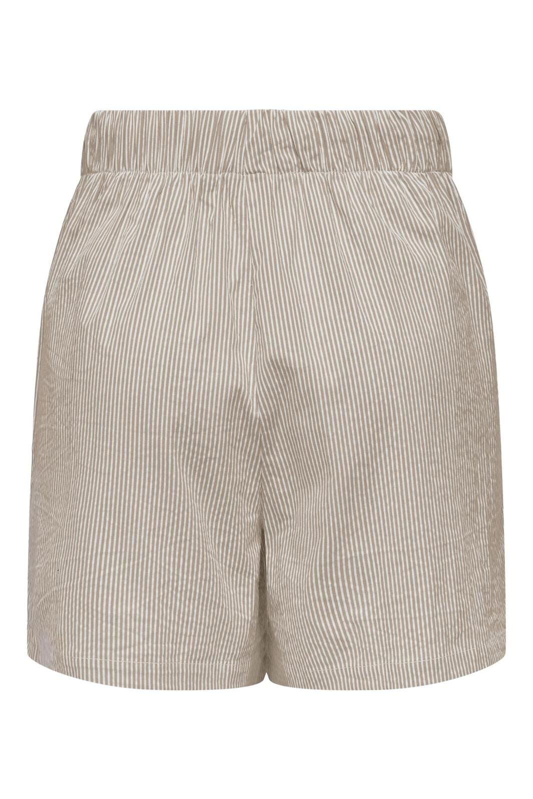 Only - Onlaugusta Shorts 15347659 - 4745376 - Feather Gray Cloud Dancer