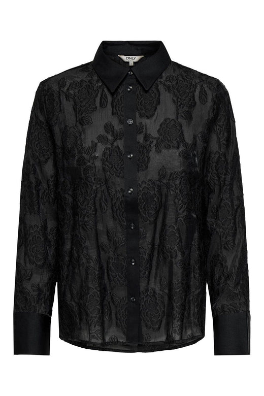 Only - Onlava Ls Shirt - 4824226 Black