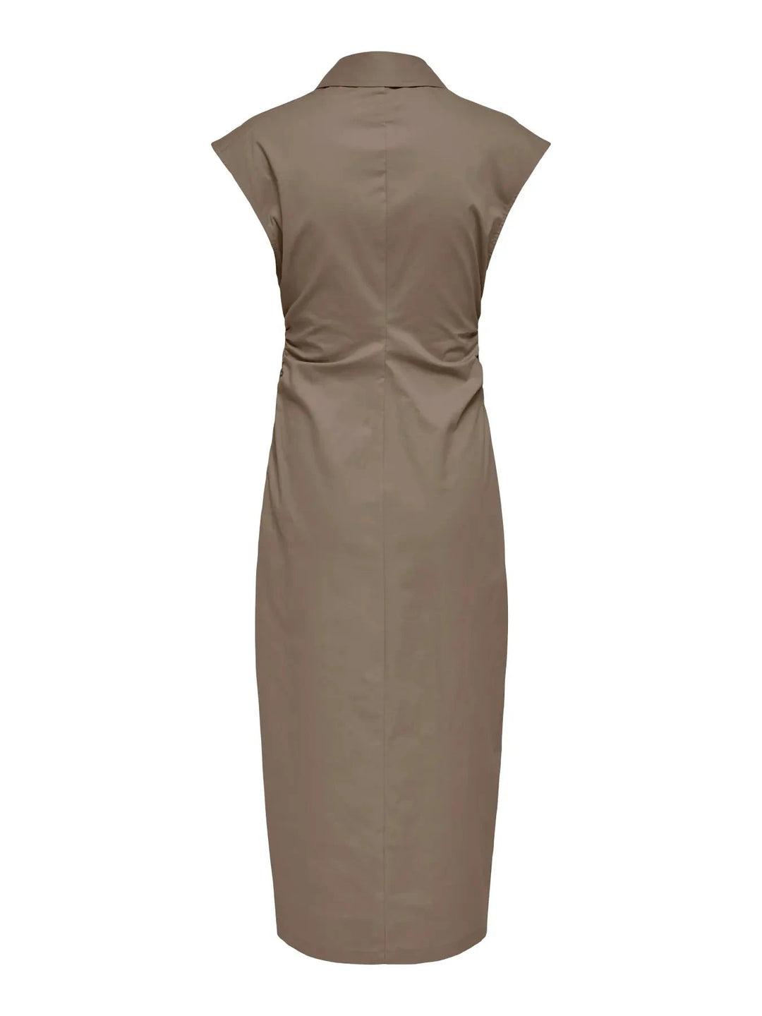 Only - Onlbabe-Zora Capsleeve Midi Dress - 5047761 Walnut Kjoler 