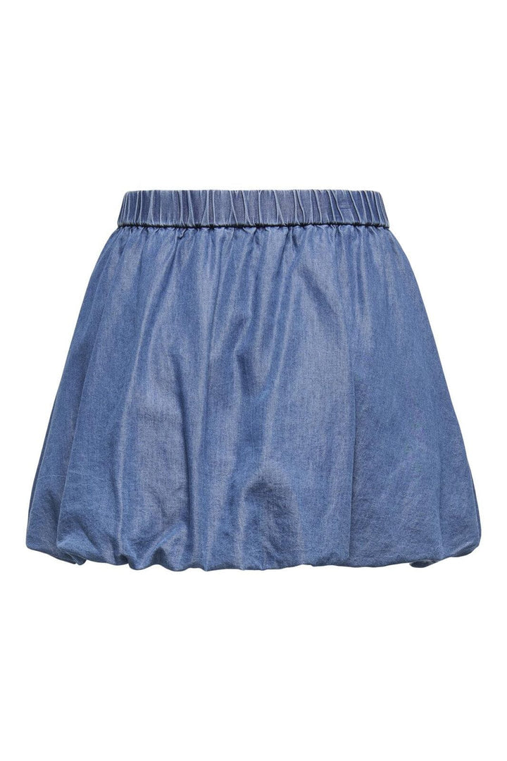 Only - Onlbea Balloon Skirt - 4718984 Medium Blue Denim
