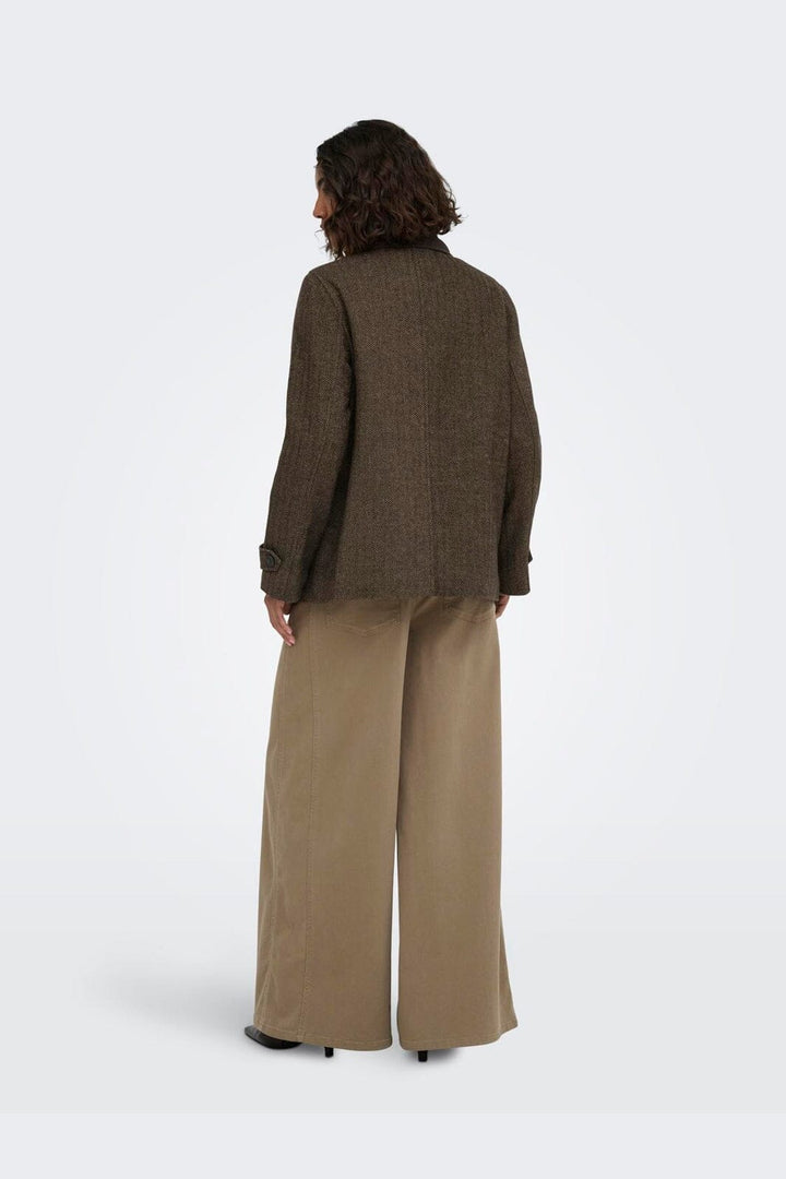 Only - Onlbeau Cord Jacket Cc - 5009293 Hot Fudge