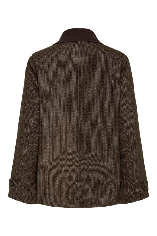 Only - Onlbeau Cord Jacket Cc - 5009293 Hot Fudge