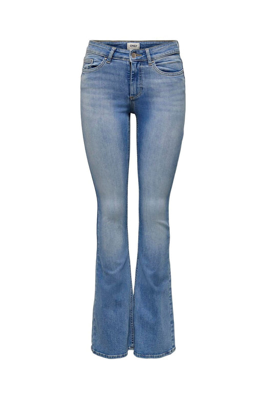 Only - Onlblush Mid Flared - 3776305 Light Blue Denim
