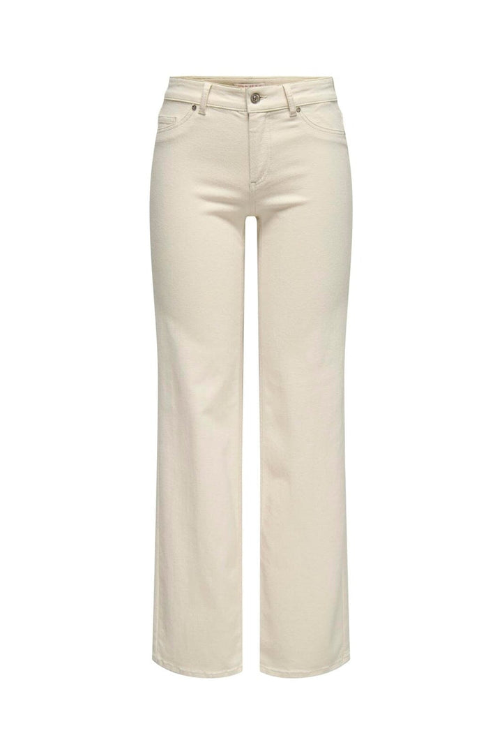 Only - Onlblush Mid Straight Dot - 4641414 Ecru