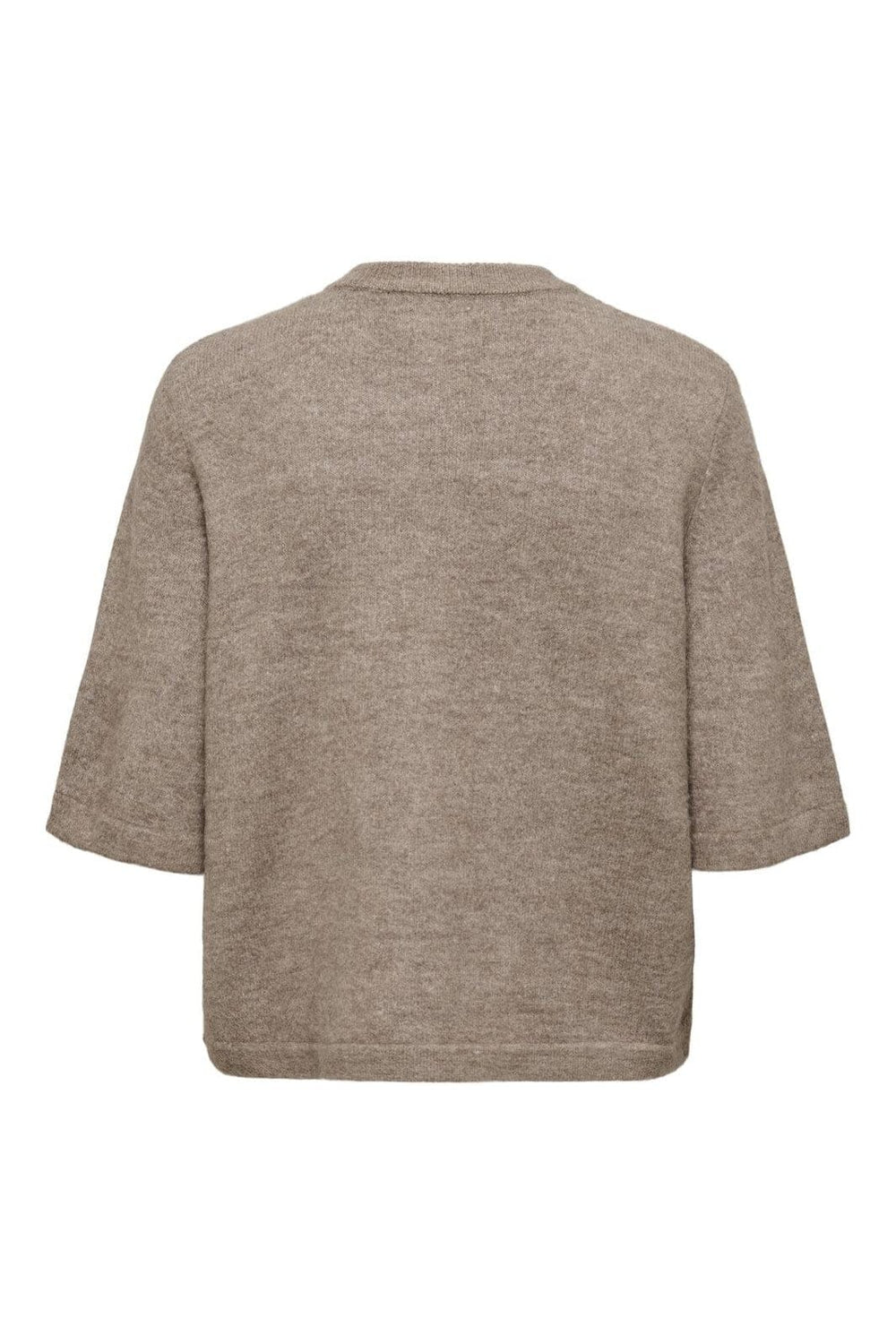 Only - Onlcamilla S/S Cardigan Knt - 4807879 Caribou Melange