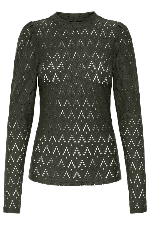 Only - Onlcattleya Life L/S Top - 4891927 Rosin