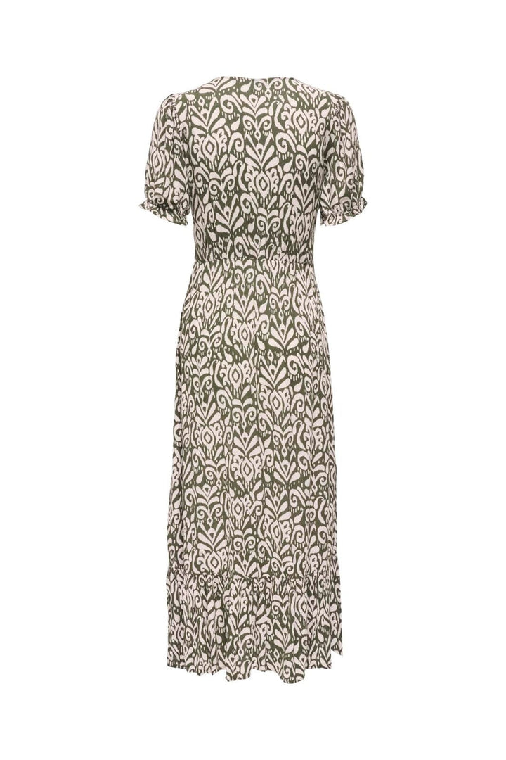 Only - Onlchianti S/S Long Dress - 4608772 Tarmac Kaja Graphic