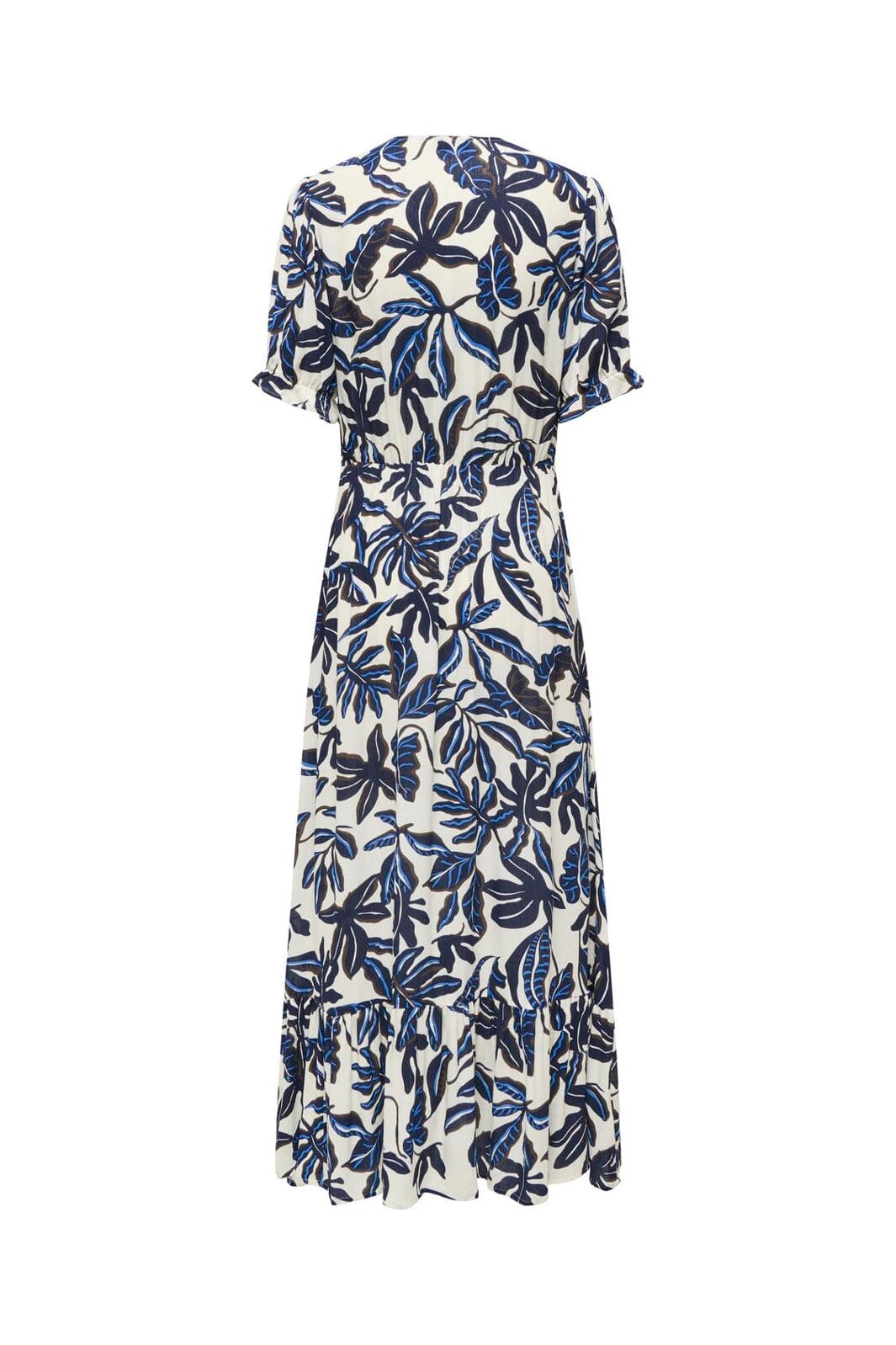 Only - Onlchianti S/S Long Dress - 5103249 Egret Alsace Flower