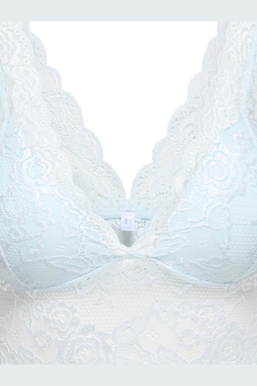 Only - Onlchloe Lace Bra Acc - 4928734 Ancient Water