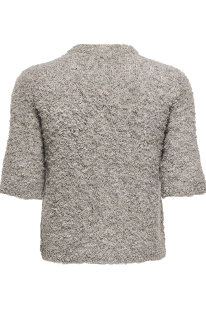Only - Onlcille Ss O-Neck Cardigan Cc Knt - 4779636 String Melange Cardigans 