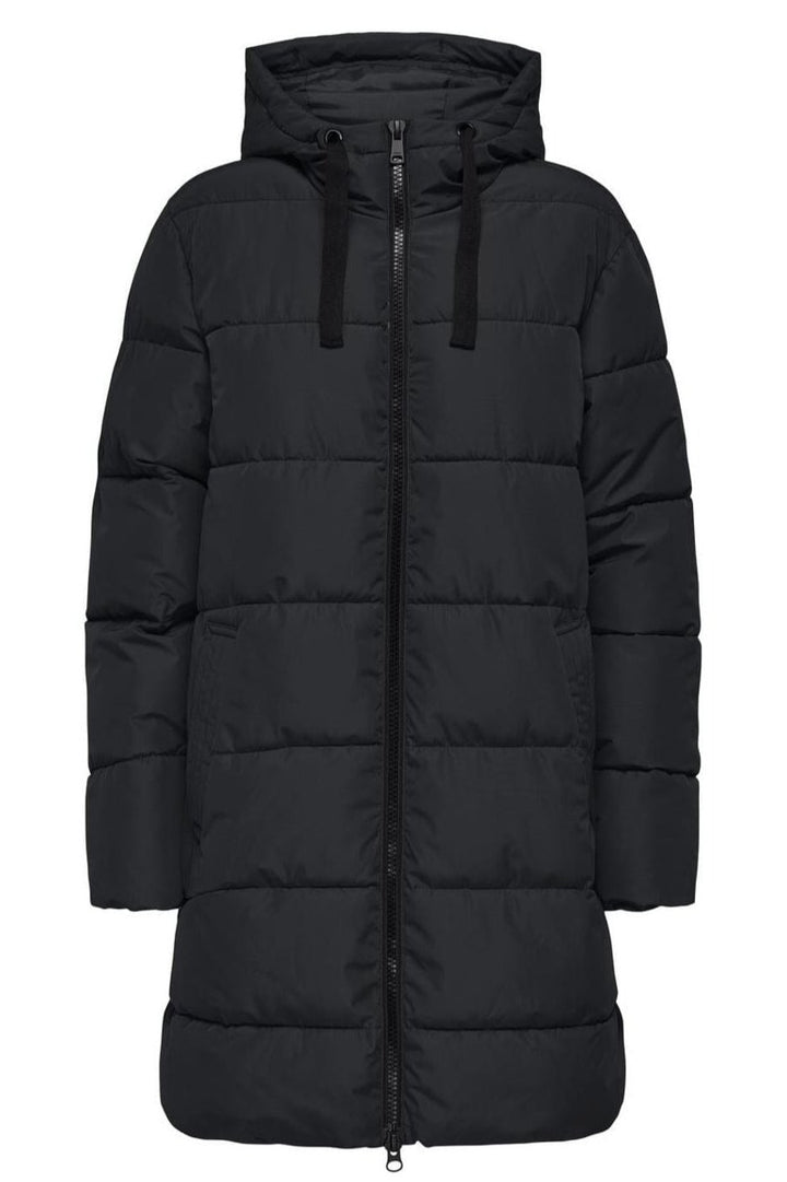 Only - Onlclair Puffer Hood Coat Cc - 4577166 Black