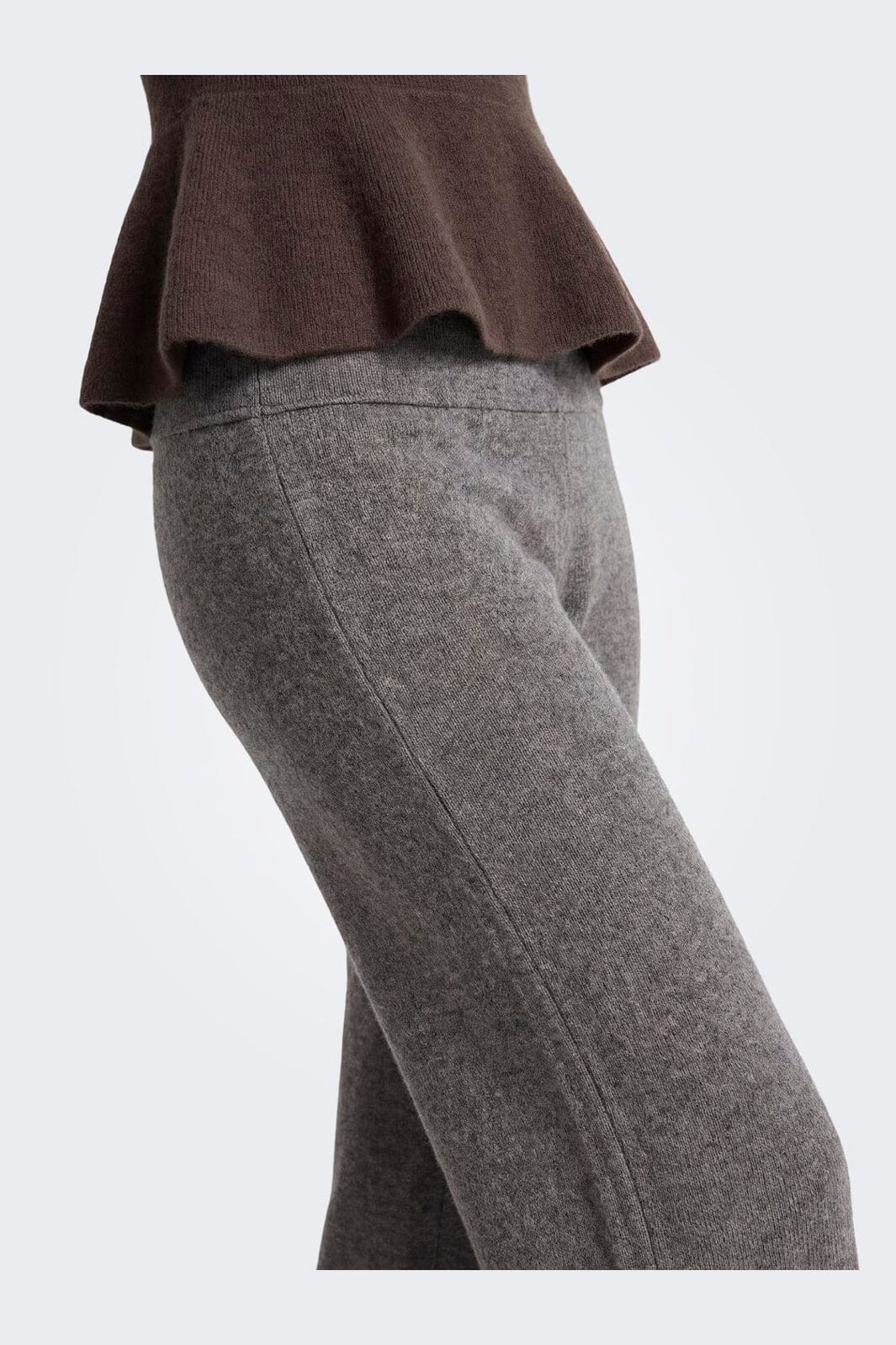 Only - Onlclara Barrol Pant Knt - 5026690 Bracken Melange