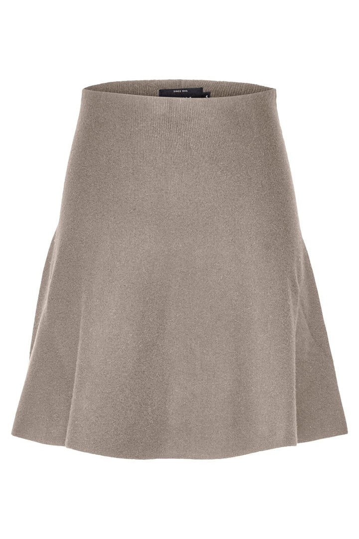 Only - Onlcoco Life Skaterskirt Cc Knt - 4851959 Fungi Melange Nederdele 
