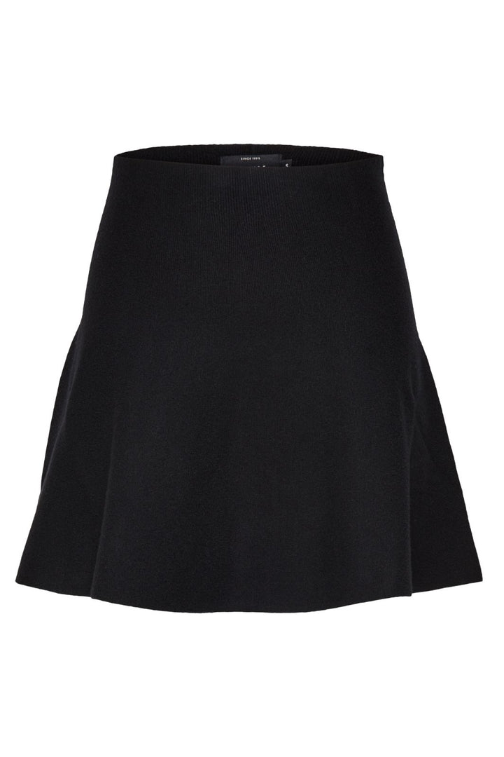 Only - Onlcoco Life Skaterskirt Cc Knt - 4851960 Black Nederdele 