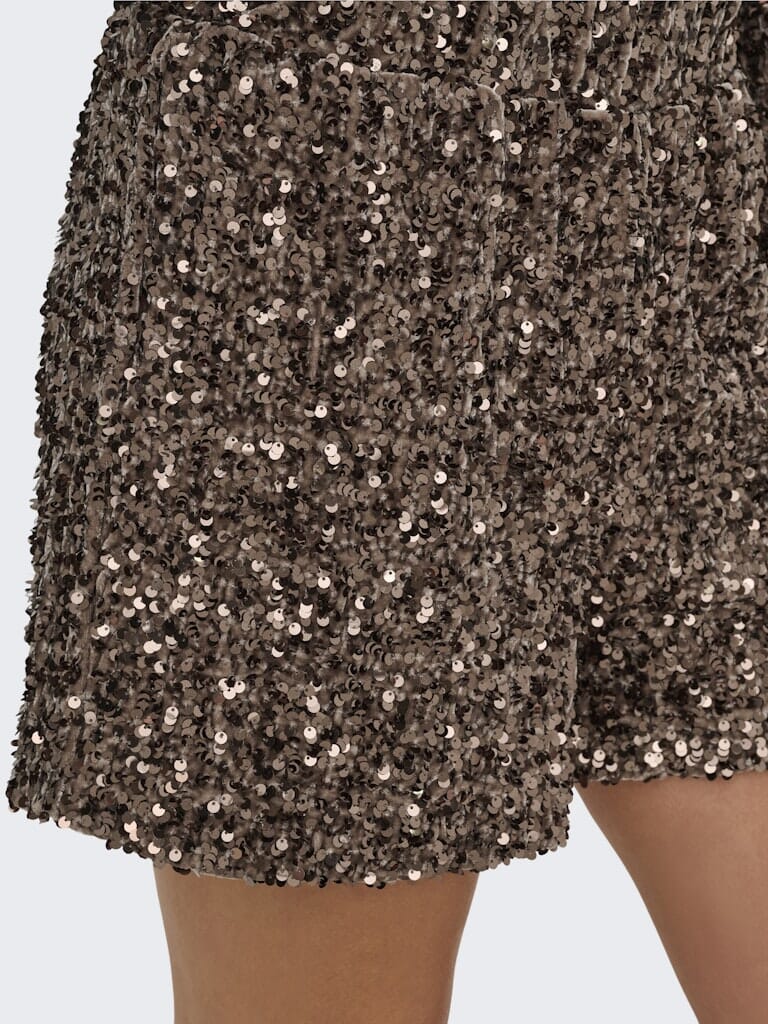 Only - Onlconfidence New Sequins Shorts - 4877624 Mountain Trail Mountain Trail Sequins Shorts 