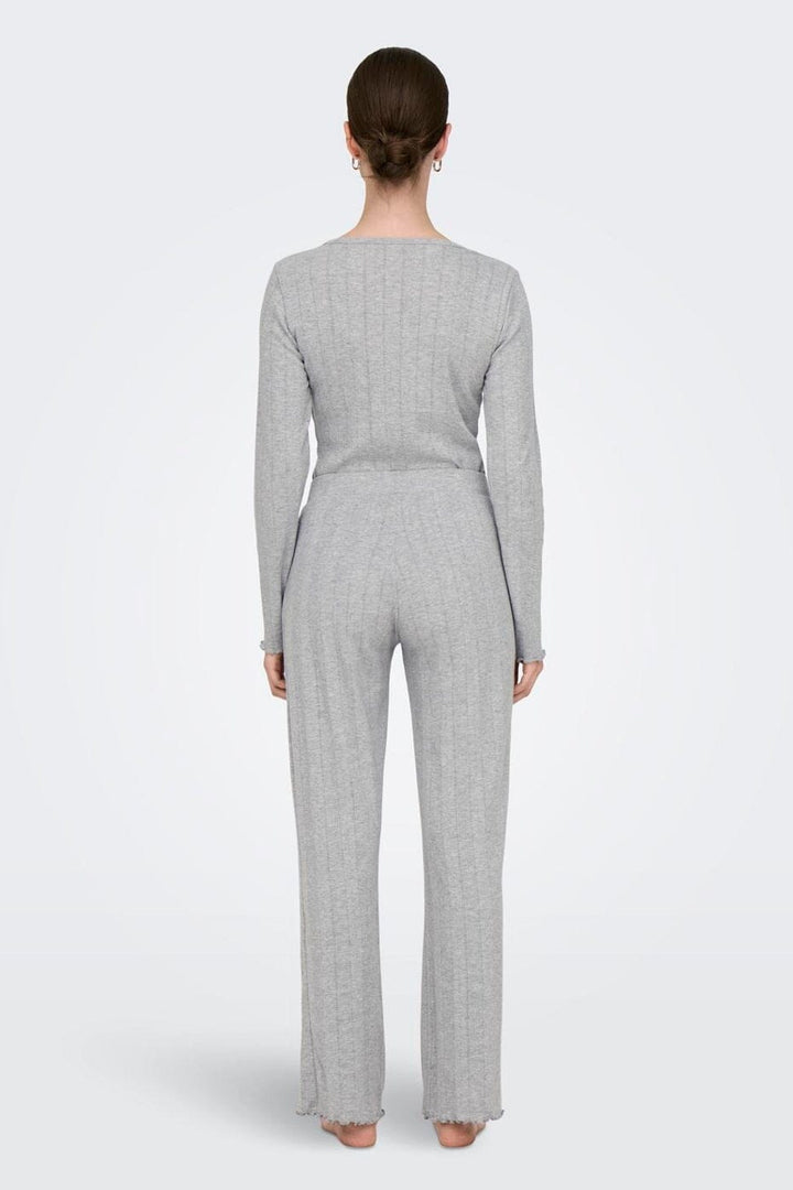 Only - Onlcozy Pyjamas Set Acc - 4655860 Light Grey Melange