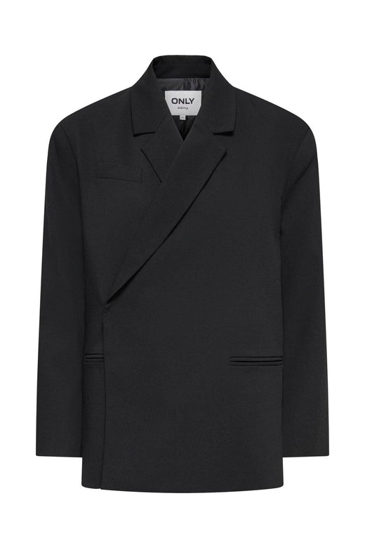 Only - Onlcristin L/S Oversize Slit Blazer Tlr - 5162559 Black