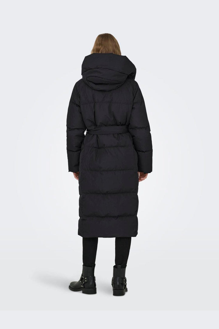 Only - Onldagmar Puffer Belt Down Coat - 4925200 Black