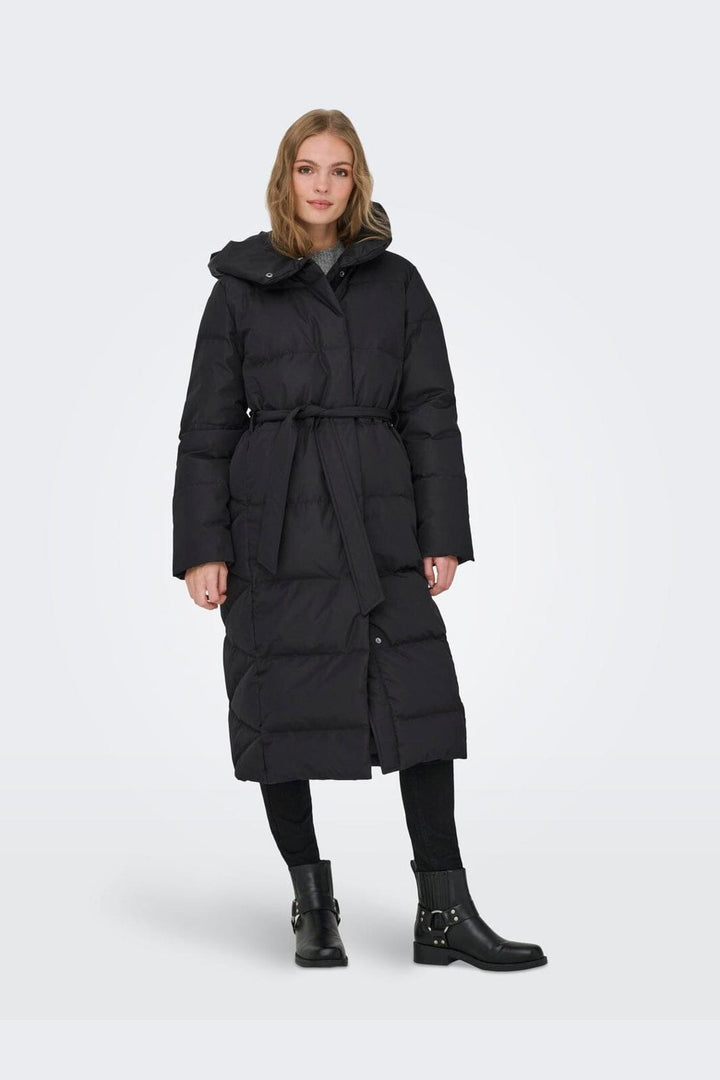 Only - Onldagmar Puffer Belt Down Coat - 4925200 Black