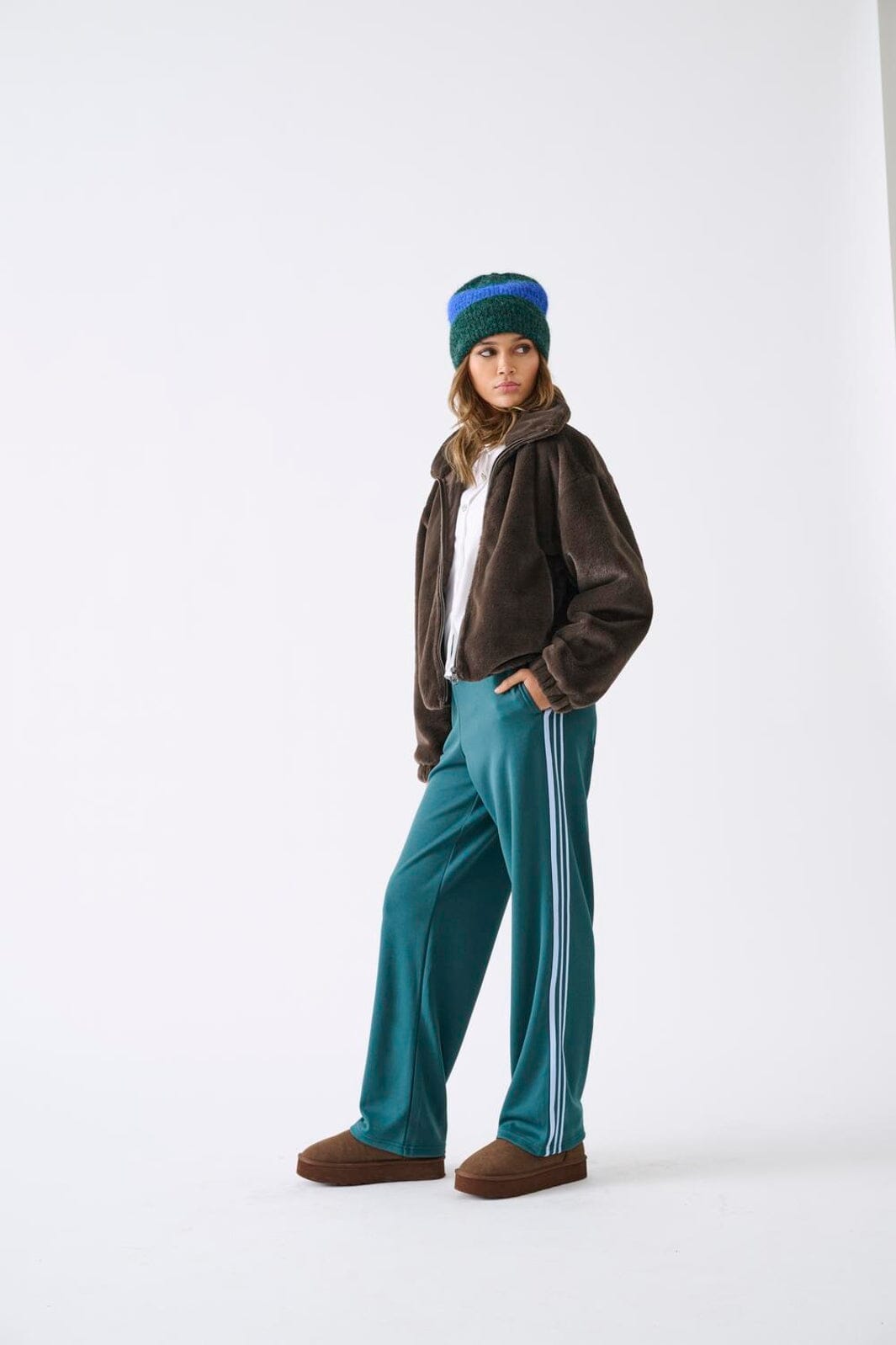 Only - Onldana Sol Faux Fur Jacket Cc - 5012167 Demitasse