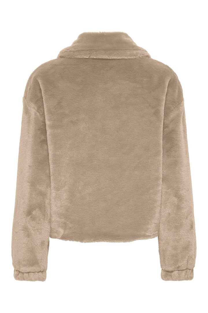 Only - Onldana Sol Faux Fur Jacket Cc - 5100097 Silver Mink
